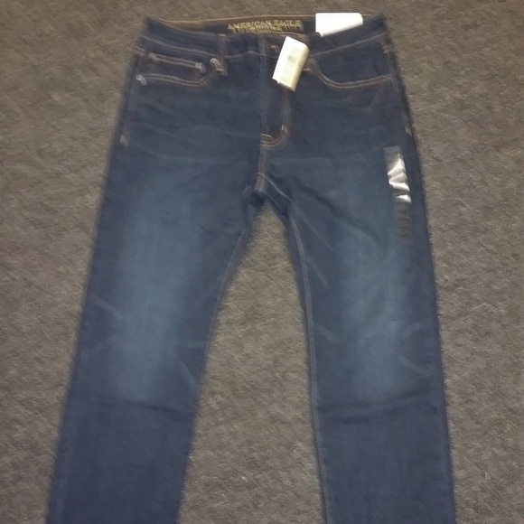 American Eagle Outfitters Other - AEO Mens Orig Straight Extreme Flex  - Medium Indigo No. 4165 - 38x30 - NWT